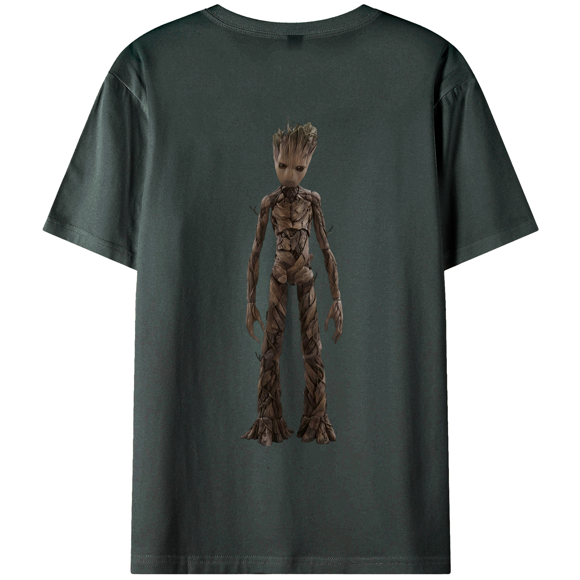 （画像用） アベンジャーズ The Avengers 綿100％ メンズ半袖Tシャツ（バックプリント） 通気性